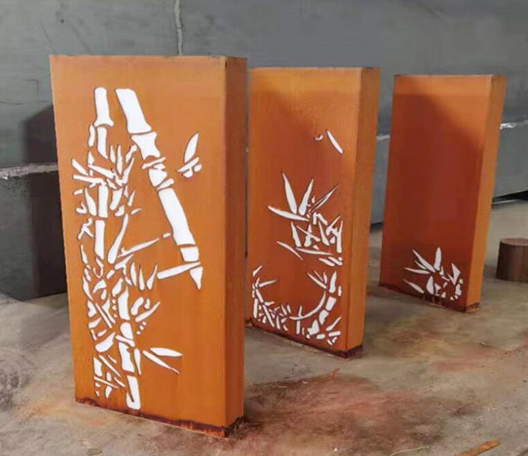 松溪锈钢板灯箱