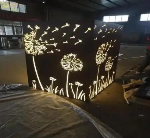 松溪耐候钢灯箱